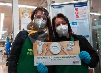 Potravinová sbírka 2020  v Jilemnici